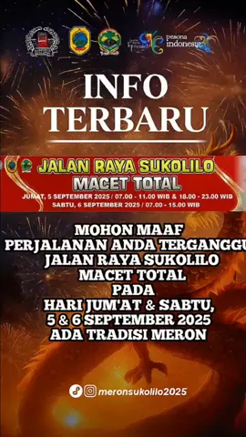 ngapunten🙏perjalanan anda terganggu..tradisi meron sukolilo pati jawa tengah🔥#CapCut #fyp #sukolilopati #meronsukolilo #pesonaindonesia 