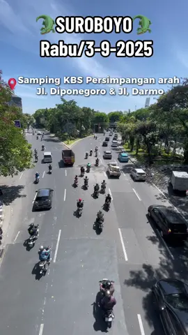 Suroboyo hari ini Rabu/3-9-2025 #suroboyo #surabaya #aman #kondusif #damai 