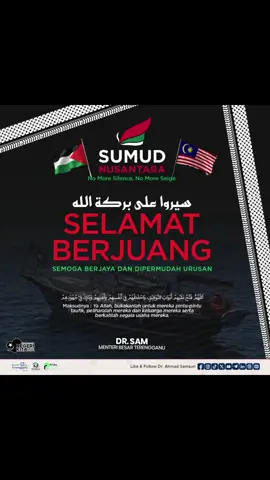 Sumud Nusantara: Jejak Kecil, Tekad Besar “Sumud” bermaksud teguh dan tabah walau ditekan. Itulah semangat rakyat P yang kini dikongsi bersama dalam gerakan Sumud Nusantara iaitu solidariti umat dari rantau Asia Tenggara yang mengangkat isu P sebagai perjuangan sejagat. Gerakan ini telah lama berkembang. Dari Misi Flotilla ke G sekitar 2009, solidariti besar-besaran 2014, kempen “We Are Sumud” di media sosial pada 2018, hingga kini membentuk jaringan Malaysia, Indonesia, Brunei, Thailand Selatan dan Filipina Selatan. Ia bukan sekadar emosi, tetapi berlandaskan pendidikan, diplomasi masyarakat dan jaringan antarabangsa. Malaysia terus memainkan peranan penting. Ramai anak muda kita menyumbang tenaga sebagai sukarelawan lapangan di G, kem pelarian di Jordan, Syria dan Lubnan, ada yang bertugas sebagai doktor, jururawat, pengurus logistik, malah ada yang istiqamah menggerakkan kutipan dana kecil-kecilan di masjid, sekolah dan kampus. Usaha kecil ini bila dikumpulkan, menjadi jambatan besar buat P. 📌 Misi Sumud Nusantara 2025 Pasukan A – 15 wakil Malaysia (aktivis, influencer, media & artis tempatan) belayar dari Barcelona pada 31 Ogos 2025. Antaranya Musa Nuwayri, PU Rahmat, Zizi Kirana dan Ardell. Pasukan B - 15 wakil Malaysia bersama rakan Brunei & organisasi kemanusiaan (Iman Care, Yayasan Amal, GPM, ABIM, Childrity, MAPIM, ZRA Strim, dll.) akan belayar dari Port Itali pada 4 September 2025. Turut serta Ustaz Mad Kecik, Syed Solahuddin, Farah Lee dan ZRA. Marilah kita sama-sama mendoakan seluruh delegasi Malaysia dan Nusantara ini selamat dalam misi, dikurniakan kesihatan, dipermudah segala urusan mereka serta keluarga yang ditinggalkan. P tidak pernah bersendirian. Dari Nusantara, kita bersama mereka. #allahulmustaan #allahummashollialasayyidinamuhammad #FreePalestine #gaza #solidarityforpalestine 
