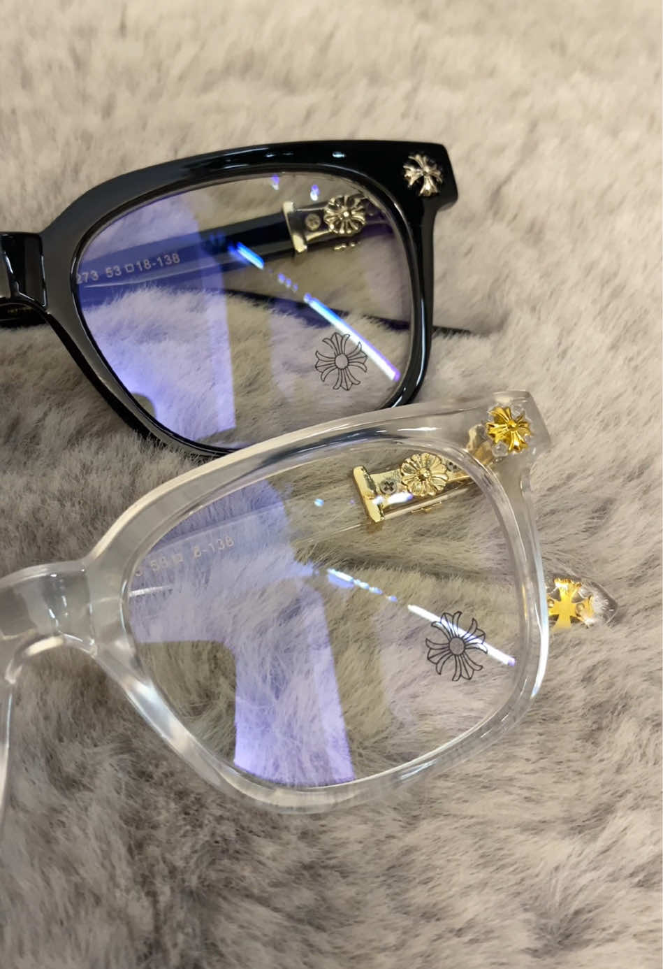 Replying to @liloushiiii They don’t have TikTok 😂 #chromehearts #chromeheartsglasses #bluelightglasses #glasses 