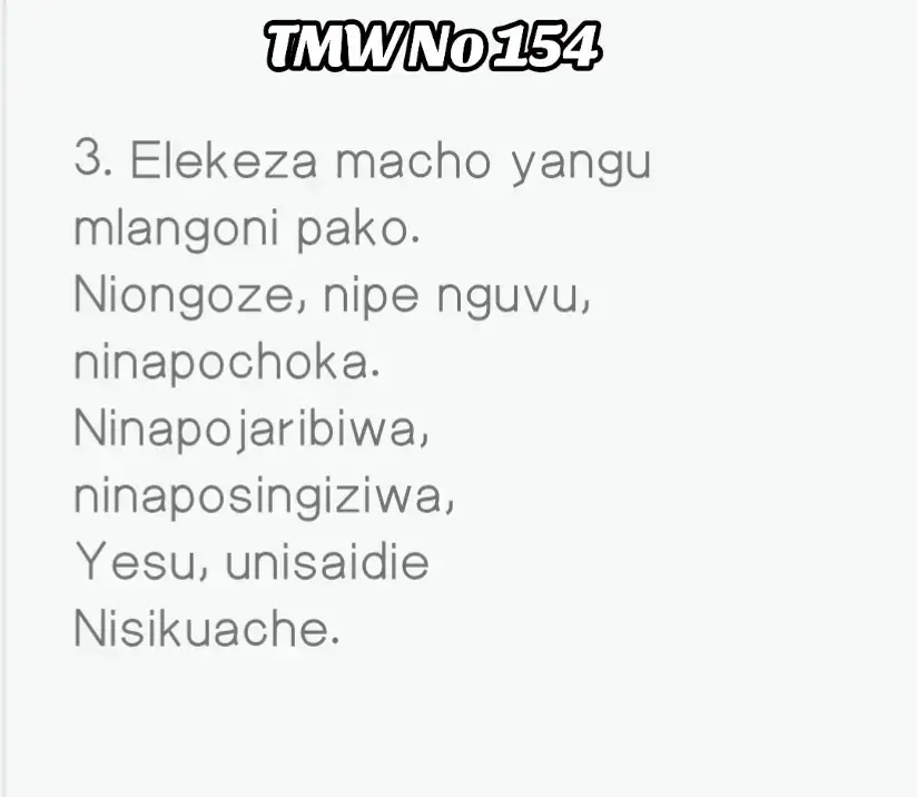 #tumwabudumunguwetu #kkkt #lutheranchurch #injili 