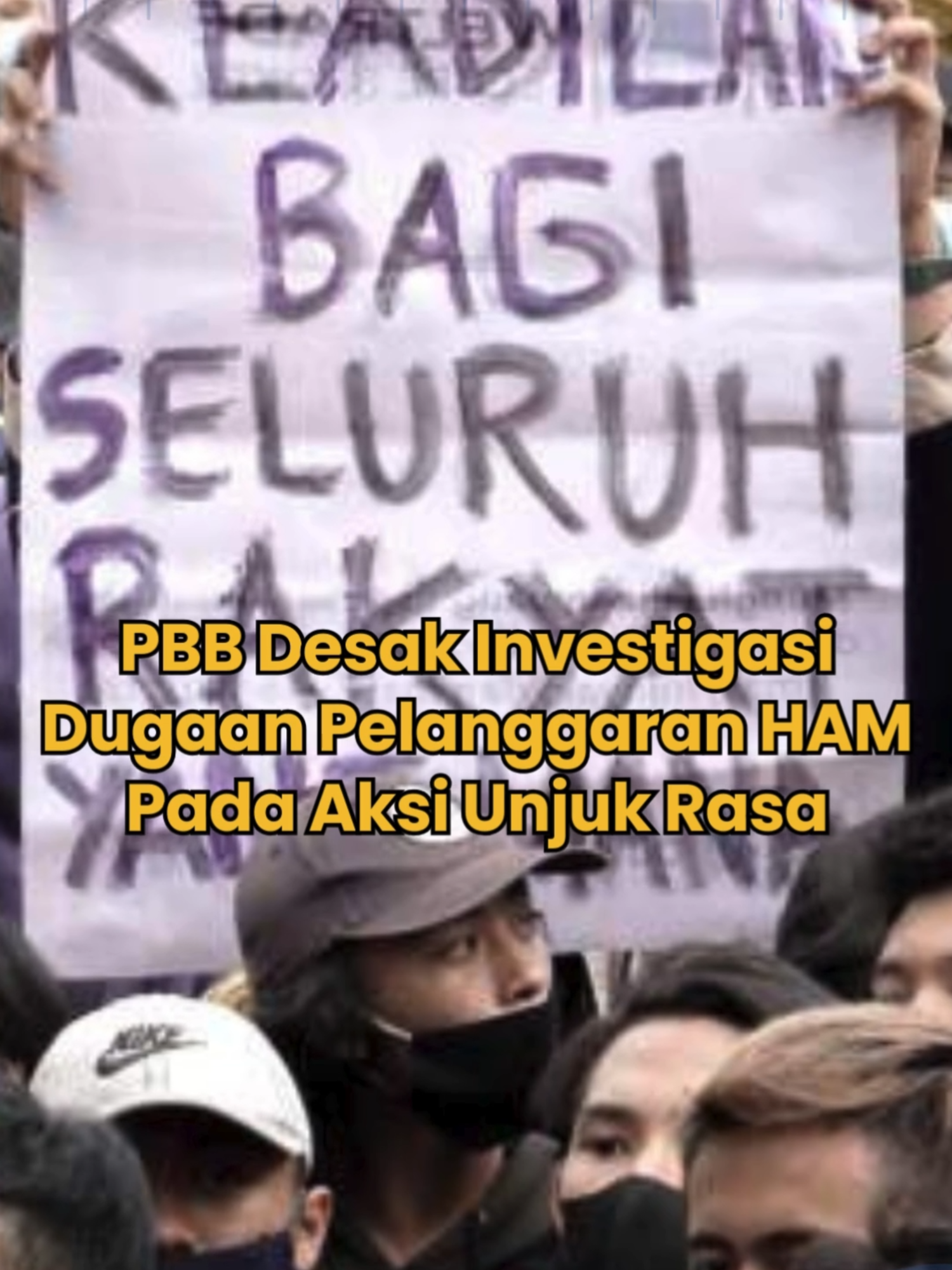 Perserikatan Bangsa-Bangsa, melalui Kantor Komisaris Tinggi HAM (OHCHR), mendesak pemerintah Indonesia melakukan investigasi yang cepat, menyeluruh, dan transparan terkait dugaan pelanggaran HAM dalam penanganan unjuk rasa beberapa waktu terakhir. Dalam pernyataan resmi pada tanggal 1 September 2025, PBB menyoroti indikasi penggunaan kekuatan berlebihan oleh aparat, termasuk gas air mata dan penangkapan sewenang-wenang, serta menekankan pentingnya menjaga hak berkumpul secara damai dan kebebasan berekspresi sebagai bagian dari standar HAM universal. Dok : Istimewa Selengkapnya di www.pantura.suaramerdeka.com #suaramerdeka #suaramerdekadaily #suaramerdekanetwork #suaramerdekapantura #beritaterkini #viral #PBB #OHCHR #HAM #UnjukRasa #Indonesia #Investigasi #Demo #DialogDamai