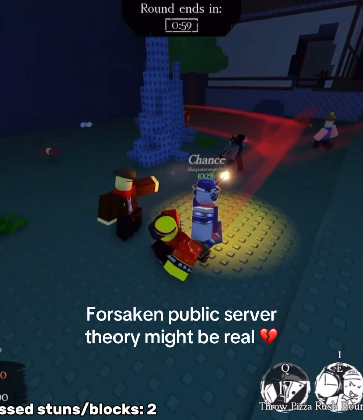 This all happened in the span of 10 seconds too 😭 || #forsaken #roblox #theory #elliot #forsakenupdate 