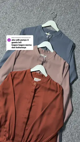 Membalas @Anonymous 07 masyaallah trimakasih banyak kaka 🫶🏻🥰 gamis shofy emang bikin candu 🥰❤️✨