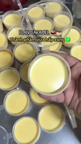 Hôm nay nấu bánh FLAN CARAMEL giao khách 🍮👩🏻‍🍳#flan #anvat #xuhuongtiktok #khoinghiep #quan12 