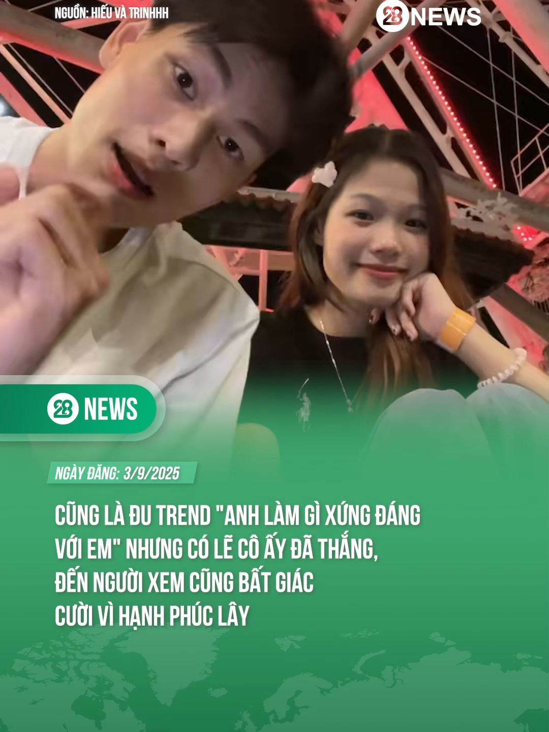 HẠNH PHÚC THẾ NHÒ #tiktoknews #theanh28 #theanh28news