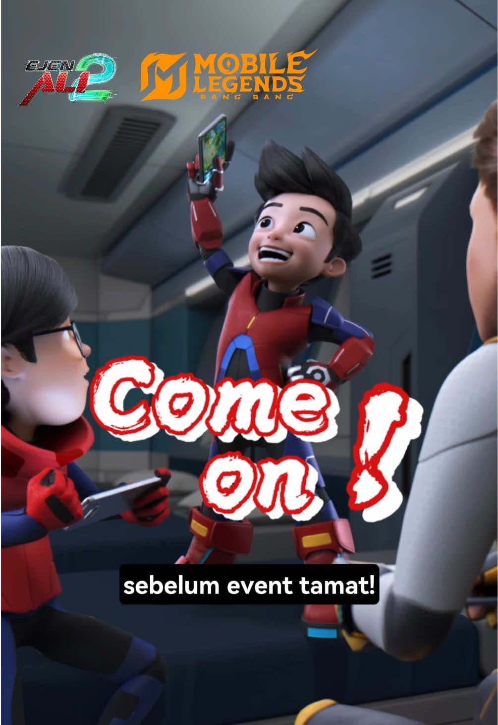 Raja Map Ganjaran Terhad bakal bermula!🎉Log masuk dan siapkan misi mulai 5–21 Sept untuk dapatkan Killing Notification eksklusif Ejen Ali dan pilih 1 skin PERCUMA dari 5 pilihan hebat!Lagi best — mulai 12–15 Sept, jangan lepaskan peluang Battle Cuti Sekolah Bersama Ejen Ali! Nikmati trial PERCUMA untuk 15 hero & 30 skin terhad (termasuk  S.A.B.E.R & VENOM 👀) ⏰ Log masuk, main tiap hari & claim semua reward secara PERCUMA! #MLBBxEjenAli #RajaMap #MobileLegendsBangBang #MLBB