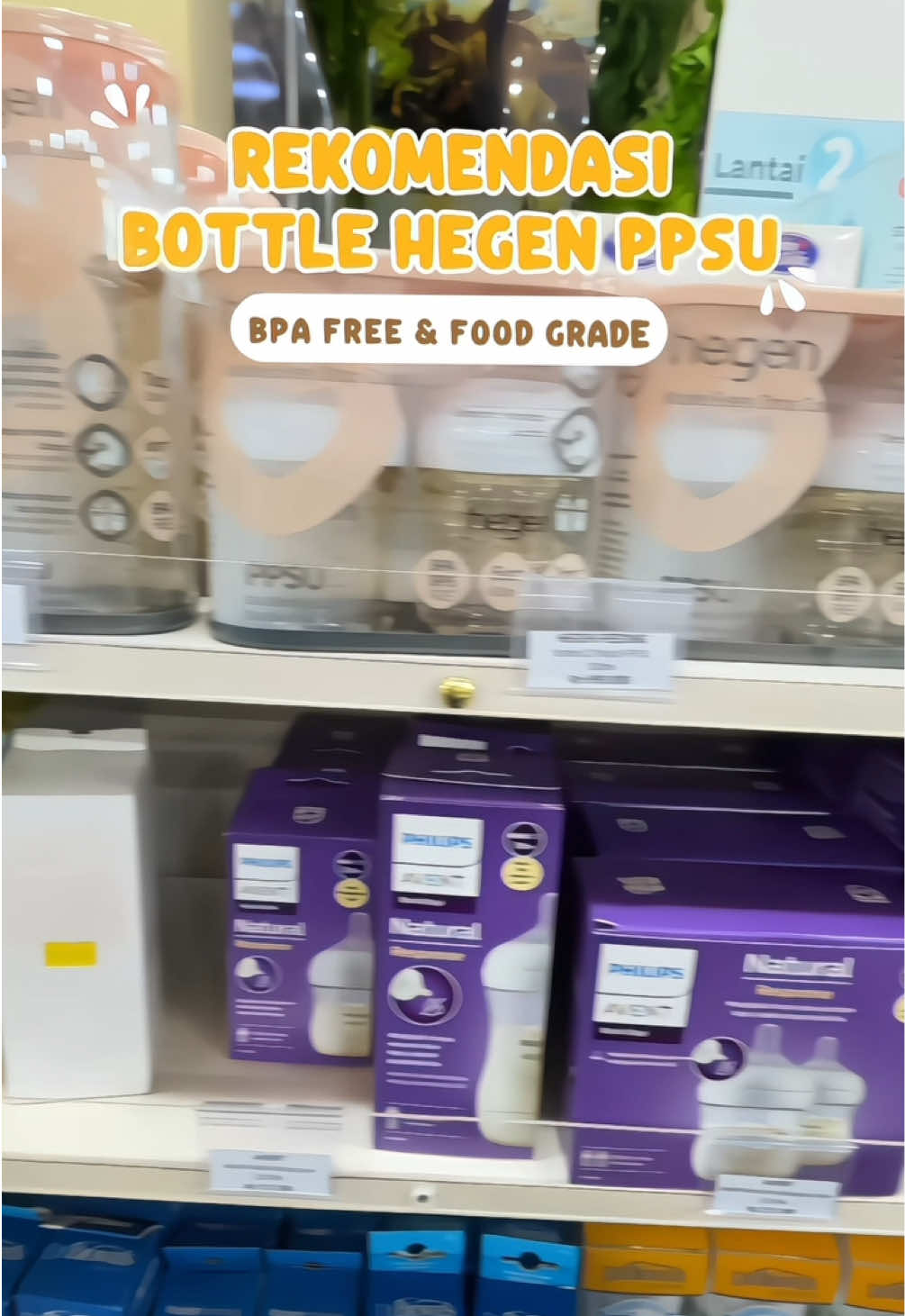 Hegen bottle ppsu adalah botol susu untuk bayi usia 0 bulan atau lebih terbuat dari bahan polyphenysulfone (PPSU) yang memiliki keunggulan dibandingkan jenis plastik yang lainnya seperti bebas BPA,EA,AA,PVC & PHTHALATES.Tahan panas dan resistant terhadap reaksi kimia. ✨🍼