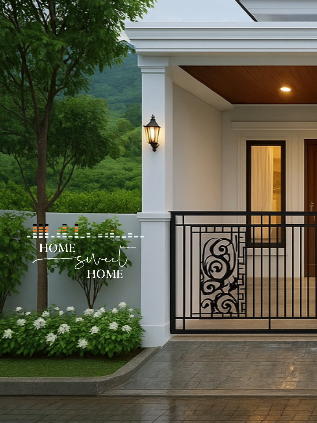 inspirasi rumah 1 Lantai #fypviralシ #fypdongggggggg #ai #sorotan #semuaorang 