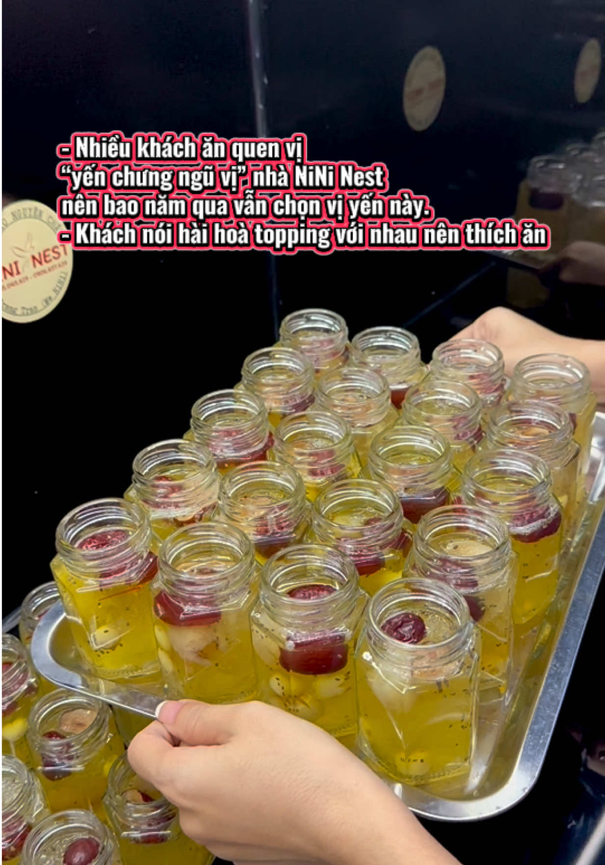 Yến chưng ngũ vị #trangbomxanh #nininest #giadinhnini