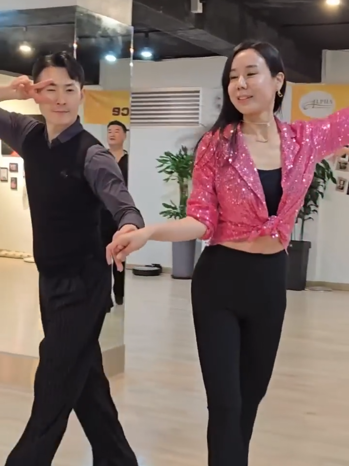 50대 차차차 배우기#J나빌레라 #차차차 #알파댄스 #chachacha #다이어트 
