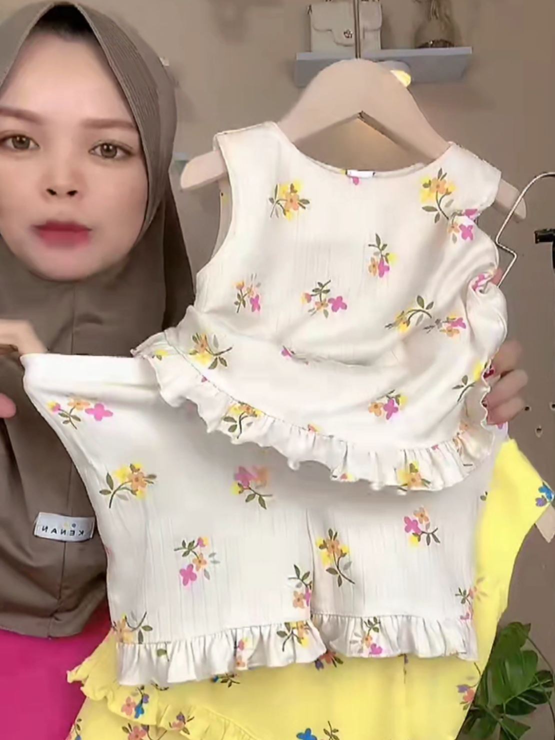 Littlevin-Setelan Singlet Anak Perempuan Alys Daisy 0-5 Tahun #setelananakperempuan #setelananakmurah #setelananakterbaru #setelananakkekinian #fyp 