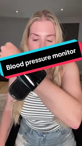 Blood pressure bracelet monitor seen it all over my for you page tried it and now booking drs appointment asap #tiktokmademebuyit 