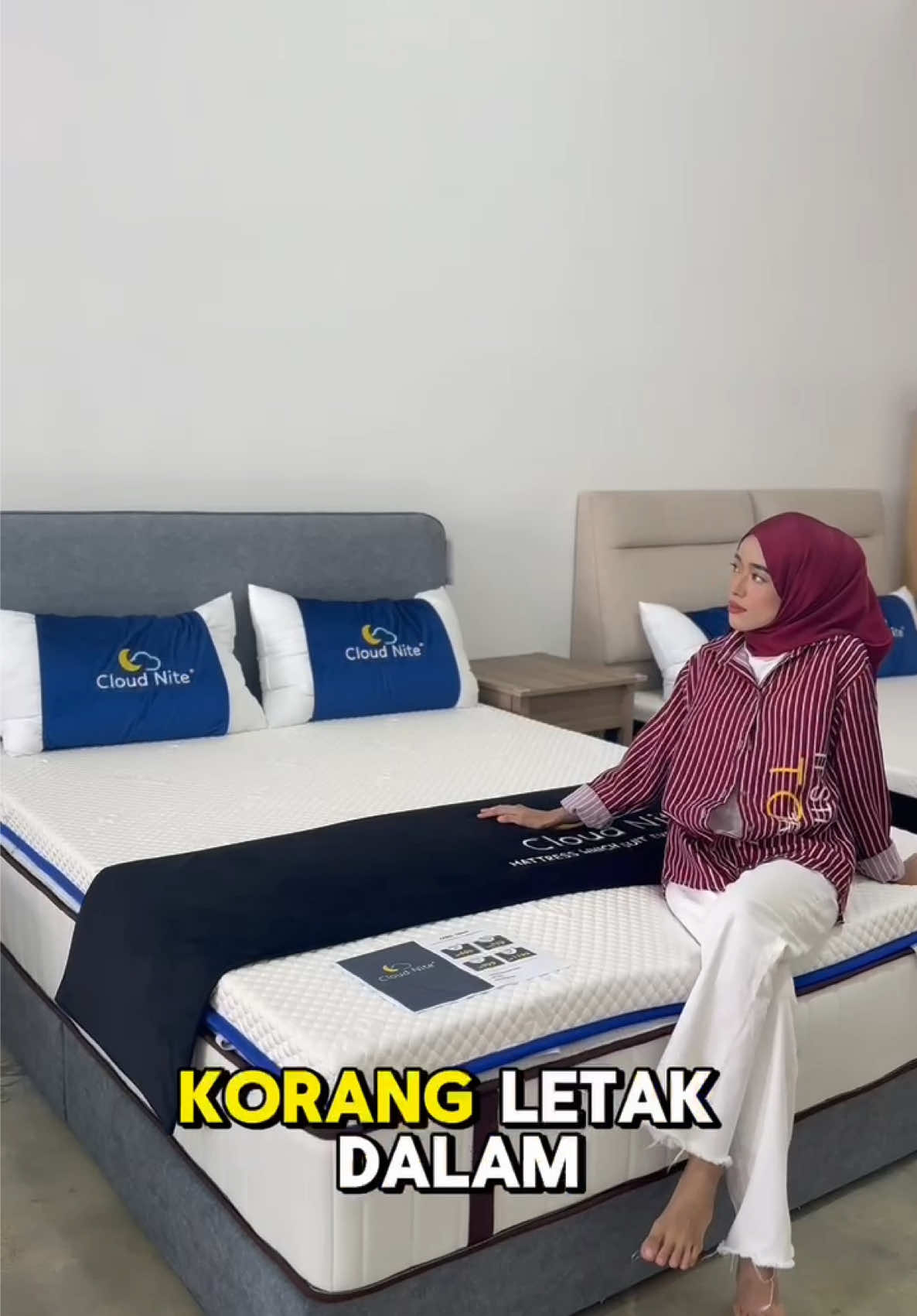 JOM SERBU PROMOSI! 🔥 Diskaun hebat untuk semua tilam & bantal hanya di Cloud Nite! Tilam empuk, bantal gebu – rahsia tidur nyenyak anda! 🌙 Stock terhad, siapa cepat dia dapat! 📍Cloud Nite Marketing Sdn Bhd  NO.30-1&2, Jalan Datran Suria 15/8/2, 42300 Puncak Alam, Selangor @Cloud Nite Mattress  #PromosiTilam #TilamMurah #BantalBerkualiti #diskaunhebat 