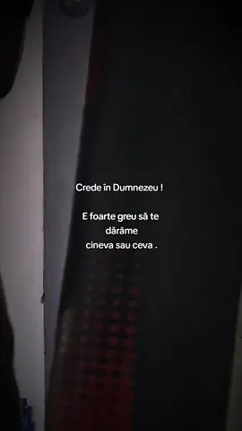 Crede in Dumnezeu ! E foarte greu sa te darame cineva sau ceva ! 🙏 #LasaISaVorbeasca #credeindumnezeu #credeinputereata #dumnezeuteiubeste #motivatie 