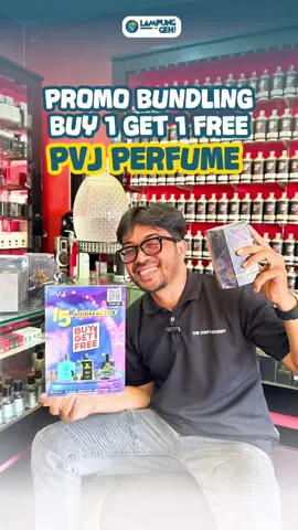 Punya ciri khas wangi itu penting, sekelik! Ada yang wanginya ngangenin, ada juga yang langsung bikin keinget someone spesial. Nah, di PVJ Parfum kamu bisa pilih banyak banget aroma premium untuk cewek & cowok. Wanginya tahan lama sampai 8–24 jam lho! Lagi ada promo spesial: Buy 1 Get 1 Free mulai dari Rp100 ribuan aja yang cuma berlaku di offline store.  @pvjperfumeofficial 📍 Ahmad Yani, Kartini, Kamboja Kedaton, Kings MBK Jangan sampai ketinggalan promo ini ya sekelik, langsung serbu sekarang juga! 🚀 … Original Content by Lampung Geh! ©️ … #LampungGeh #pvjperfumeofficial #ParfumeLampung #WangiParfumeTahanLama #Parfume24Jam             