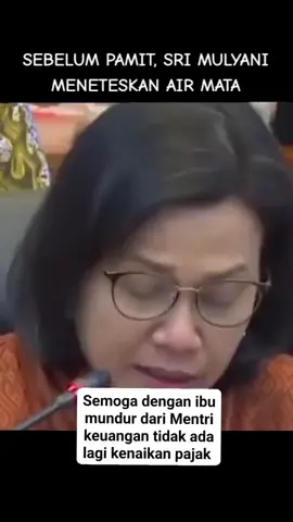 sri mulyani mengundirkan diri