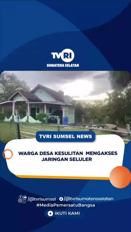 Warga Desa Kesulitan  Mengakses Jaringan Seluler Kesulitan masyarakat  untuk mengakses sinyal seluler ternyata masih dialami warga Empat Lawang yang bermukim di kawasan bukan 3T. Seperti halnya masyarakat Desa Sugiwaras Kecamatan Tebing Tinggi Empat Lawang yang sampai saat ini belum sama sekali dapat menikmati  sinyal seluler secara memadai. Untuk mendapatkan sinyal seluler sebagian warga terpaksa pergi ke jembatan desa yang terdapat titik sinyal seluler sehingga setiap harinya  jembatan ini ramai di padati warga hanya untuk mendapatkan sinyal seluler. Saksikan Selengkapnya di Sumsel Hari Ini Pukul 16.00 WIB #tvrisumsel #mediapemersatubangsa #tvrisumateraselatan #tvrinasional #tvpublik @Eflianty Analisa 