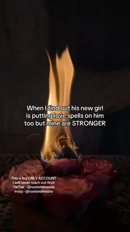 Yea he still left her and came back to me 👀 link in bio to book a spell 🕯️ #rootsandmoons 