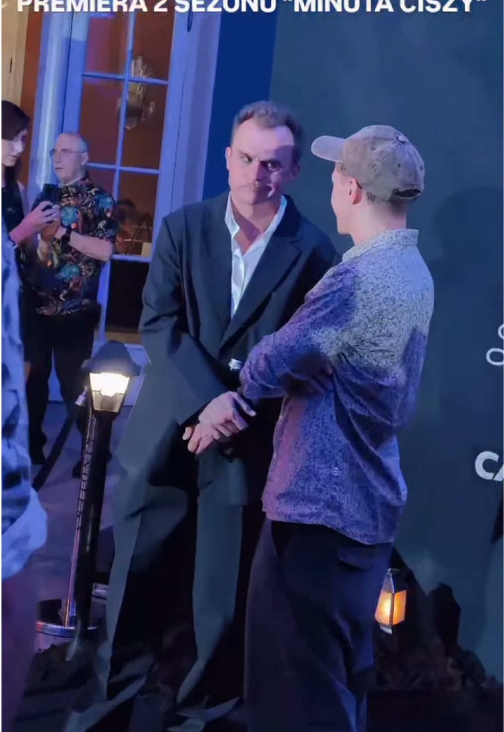 Premiera 2 sezonu “Minuta ciszy” 🎞️🎬#piotrrogucki #rogucki #coma #nażywo #minutaciszy #premiera 