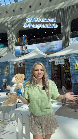 🧸 Fabrica de Ursuleți ajunge la AFI Cotroceni! 📍 Zona Food Court, pe patinoar 📅 3-9 septembrie 2025 🕙 10:00 – 22:00 Hai să trăiești magia copilăriei la cel mai iubit atelier de pluș! Alegi ursulețul preferat, îl umpli cu pufoșenie, îl îmbraci, îi adaugi accesorii și îl iei acasă ❤️ 🎨 În plus, cei mici se pot bucura și de desene cu nisip colorat și pictură pe față pentru un plus de distracție și creativitate ✨ Iar pe 9 septembrie, de Ziua Internațională a Ursuleților de Pluș, am pregătit multe surprize speciale. Stai aproape să le descoperi! 📌 Activitate potrivită pentru toate vârstele. Distracție garantată pentru copii și părinți deopotrivă #FabricadeUrsuleți #AFICotroceni #AtelierPluș #ZiuaUrsuletilor #AtelierCopii             