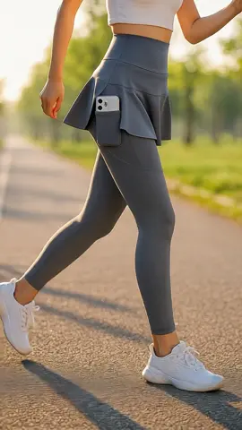ANMO-Legging Celana 2 in 1 0la #rokcelana #celanasport #celanacewek #celanapanjang 