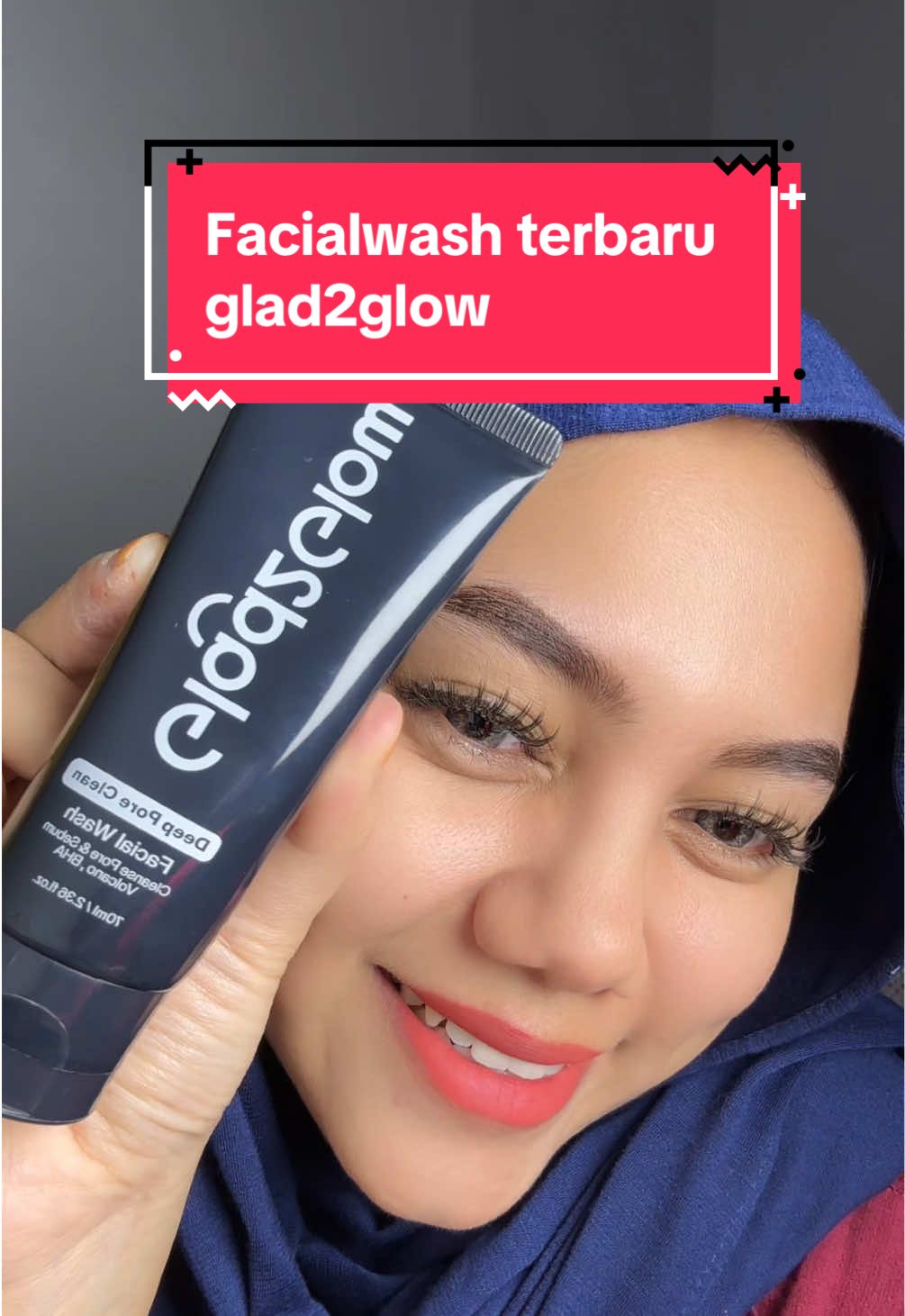 Membalas @windinurfadilah7 Facialwash glad2glow terbaru mantul bgtt  #facialwash #glad2glow 
