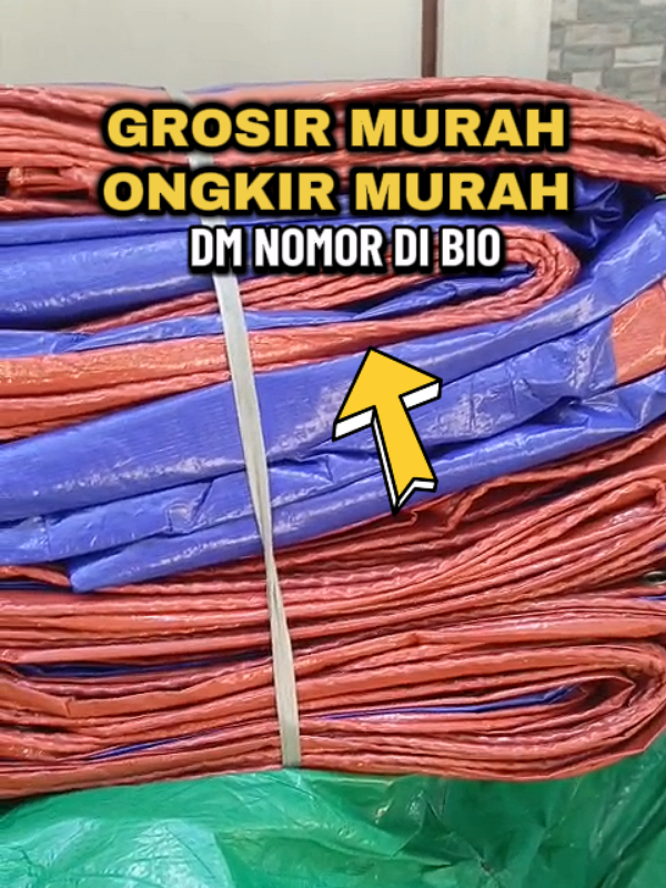UKURAN BESAR ONGKIR MURAHAN DM NO DI BIO✅#terpal #grosirmurah #ecermurah #terpalkolam #terpaltruck 