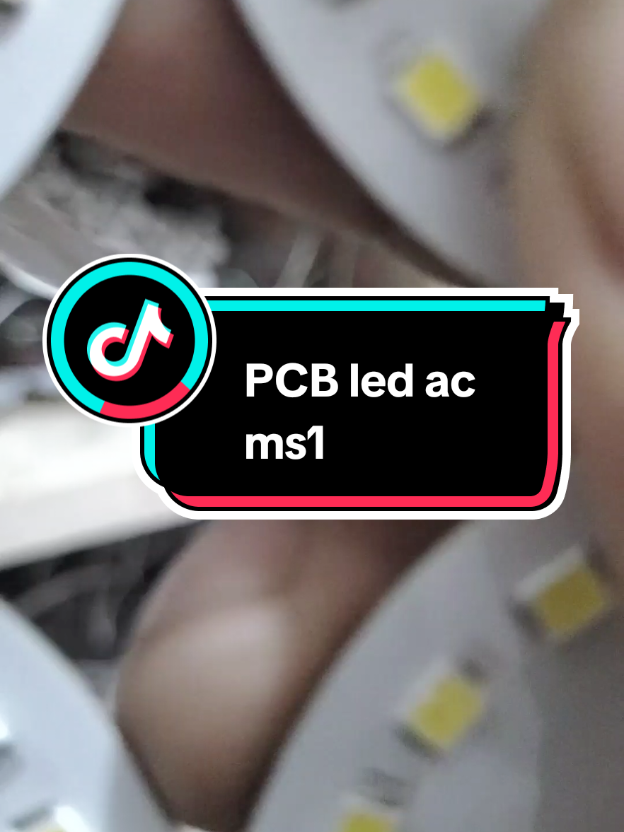 PCB led ac Ms1 travo nyala putih tegangan AC PLN 220volt#pcblampuled #servislampu💡 #pcbledac #sperpartlampu #partlampu #mesinlampu #ledac #njelectric #partlampu 