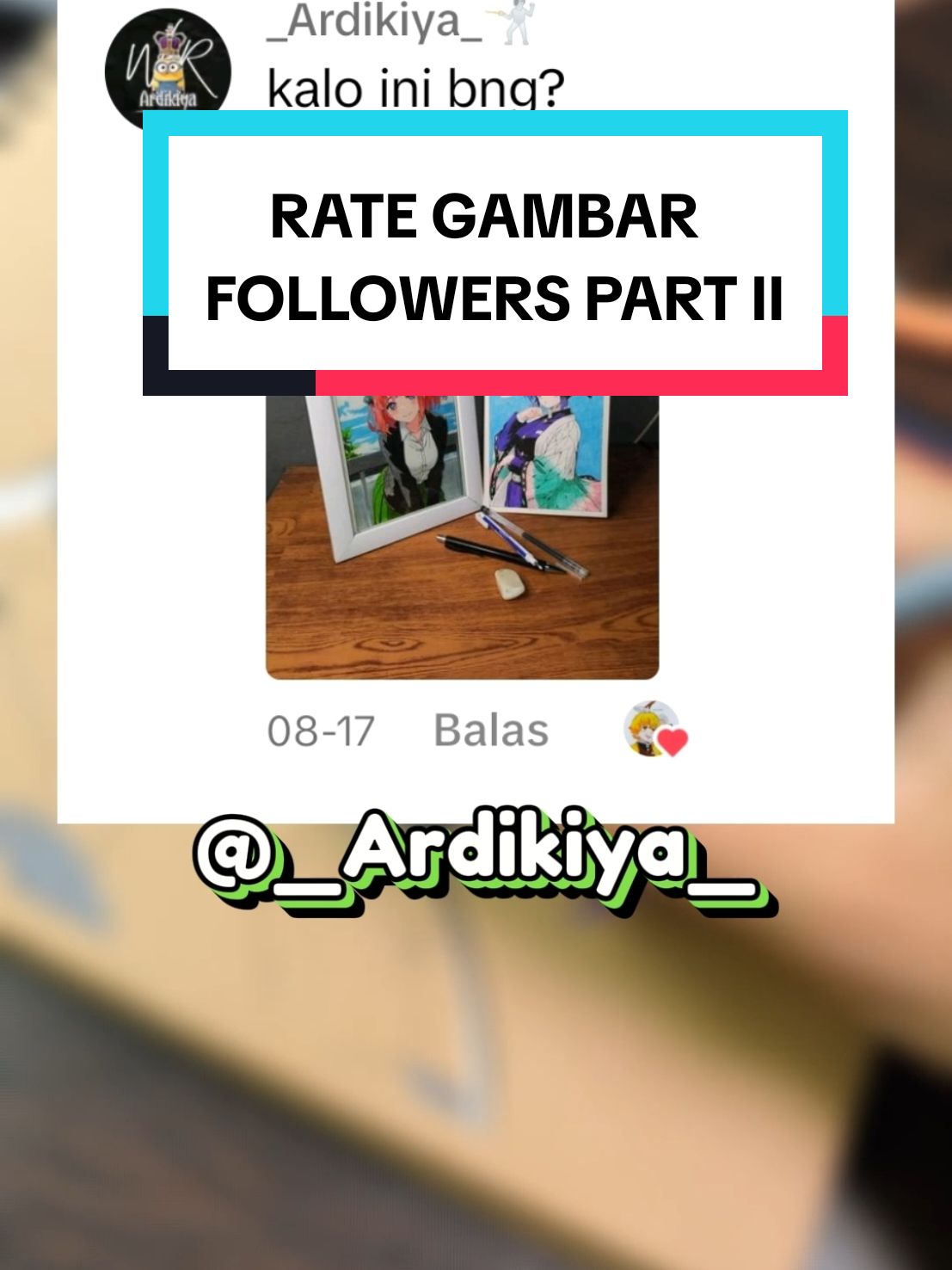 Rate gambar followers/viewers episode dua ✌🏻😁 Komen gambar terbaik kalian di kolom komentar buat next konten 💬🔥