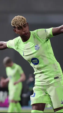 When Lamine scores in real life… it looks like a video game goal 🎮 @eFootball™️公式 #fcbarcelona #lamineyamal 