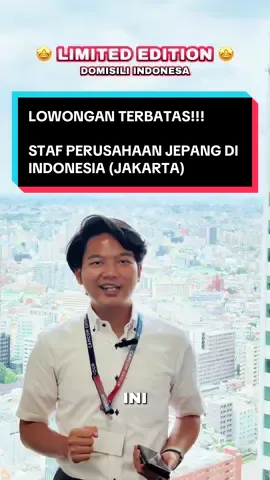 INFO SPESIAL dari Mintoku! 🚨 Lowongan kerja langsung di perusahaan Jepang di Jakarta – kesempatan langka yang mungkin nggak akan muncul lagi! 🇯🇵🇮🇩 ✨ Poin Utama: ✅ Lokasi kerja: Jakarta ✅ Gaji pokok mulai Rp 9,4 juta~ / bulan ✅ Bisa melamar meski tanpa pengalaman ✅ Lebih besar peluang diterima kalau punya pengalaman di bidang serupa ✅ Syarat wajib: Lulusan S1 & JLPT N2 ✅ Kemampuan bahasa Jepang & motivasi kerja tinggi sangat diutamakan 💼 Jobdesc singkat: Mendukung operasional perusahaan Jepang di Indonesia – mulai dari komunikasi dengan tim Jepang, mengelola dokumen, hingga koordinasi internal. Peran penting yang bikin bisnis berjalan lancar! ⚡ Ini kesempatan terbatas, jangan tunggu lama. 📩 Tertarik? Langsung DM Mintoku lewat Messenger Mintoku Messe sekarang juga! #MintokuWork #KerjaJepang #LowonganKerja #KerjaJakarta #KerjaDiPerusahaanJepang #lokerjakarta #lowongankerja #lowongankerja2025 