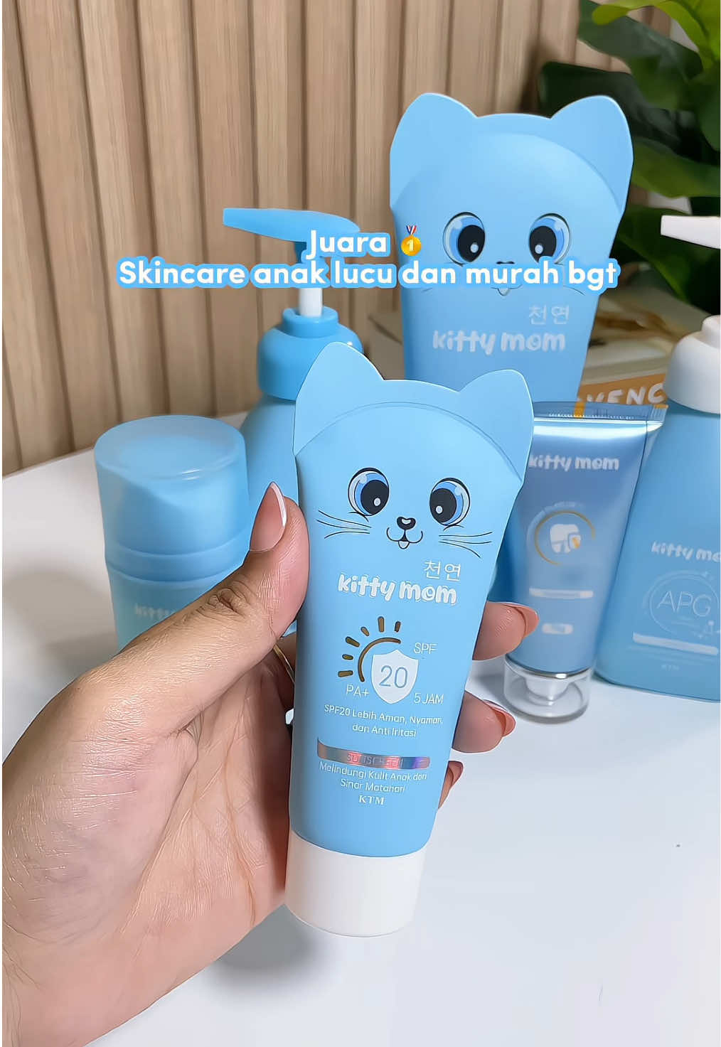 Juara banget emang kitty mom ini, packaging nya lucu banget dan harganya itu loh murah banget @Kitty Mom Official  #skincareanak #perlengkapananak #kittymom #kebutuhananak #skincarebayi 