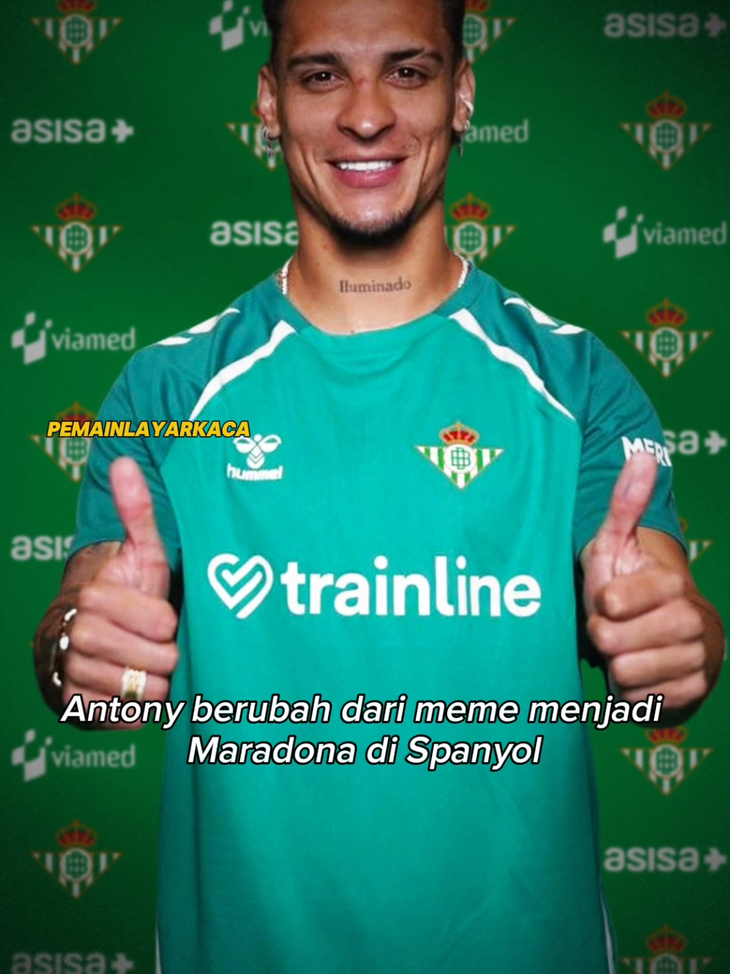 Dulu Antony jadi bahan meme, sekarang seperti Maradona di Spanyol
