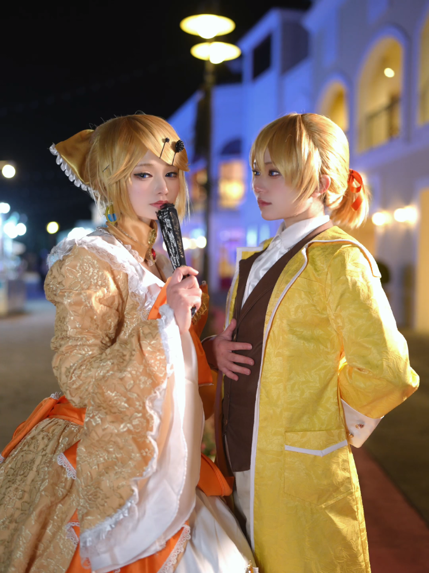 📷→シエゾーさん@shie リリアンヌ→ひな@hina_rinda_2  アレン→つばさび #悪ノ娘コスプレ #悪ノ召使コスプレ #ボカロコスプレ #vocaloidcosplayer #ラグコス 