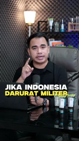 Saat Darurat Militer Berlaku di Indonesia.  #daruratmiliter #ferryirwandi #malakaproject #demodpr #clorismen 