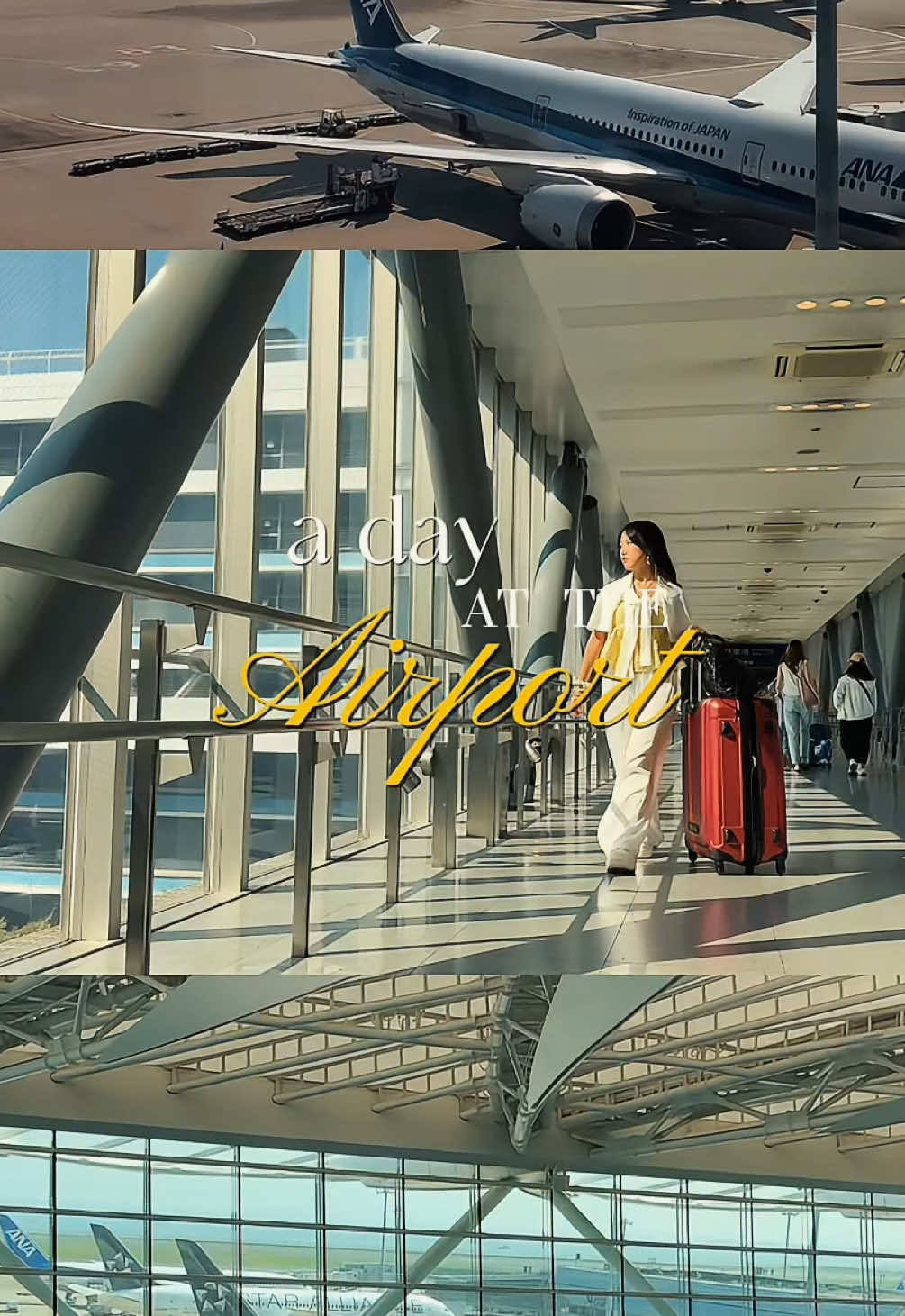 airport mini vlog ✈️ #minivlog #airport #trip#fyp#旅行vlog 
