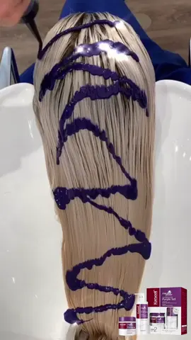 Karseell Purple shampoo neutralizes brassiness in blonde shades for high quality at-home hair care. #karseell #karseellpurpleshampoo #karseellshampoo #removeyellow #healthyhair #karseellhairmask #silver #golden 
