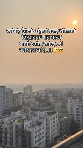 আমার টাকা -পয়সা হচ্ছে খালেদা জিয়ার ব্রু এর মতো সবাই ভাবে আছে...!! আসলে নাই...!!🙄😎