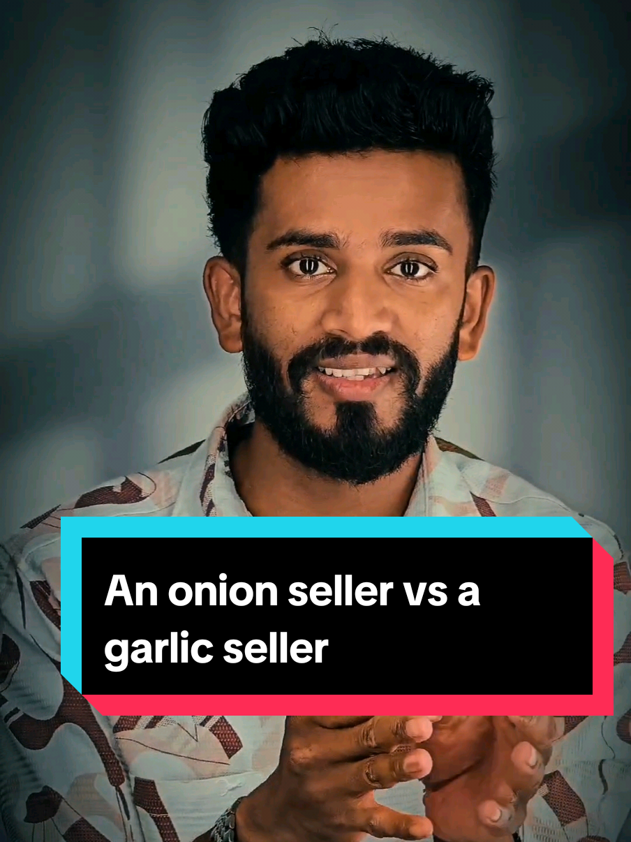 An onion seller vs a garlic seller📈 #Voiceofraaz #srilanka #motivation #inspiration #tamil 