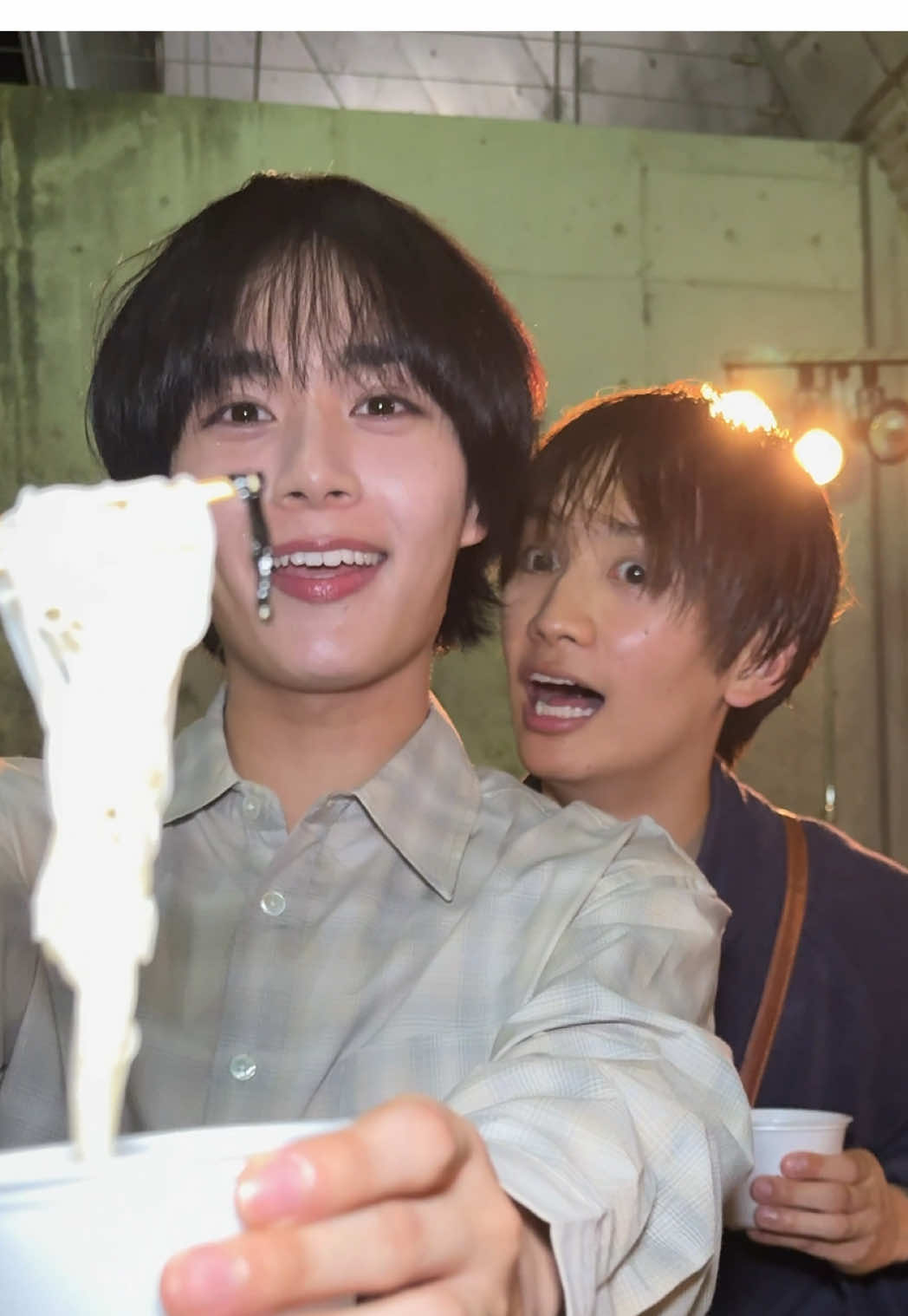 作戦会議で決まったのは…🐚 流しそうめんパーティー in 宮城 ❤️🧡💙 🗺️なにわ男子 LIVE TOUR 2025 ‘BON BON VOYAGE’⛵️  #なにわ男子 #なにわ男子_BONBONVOYAG