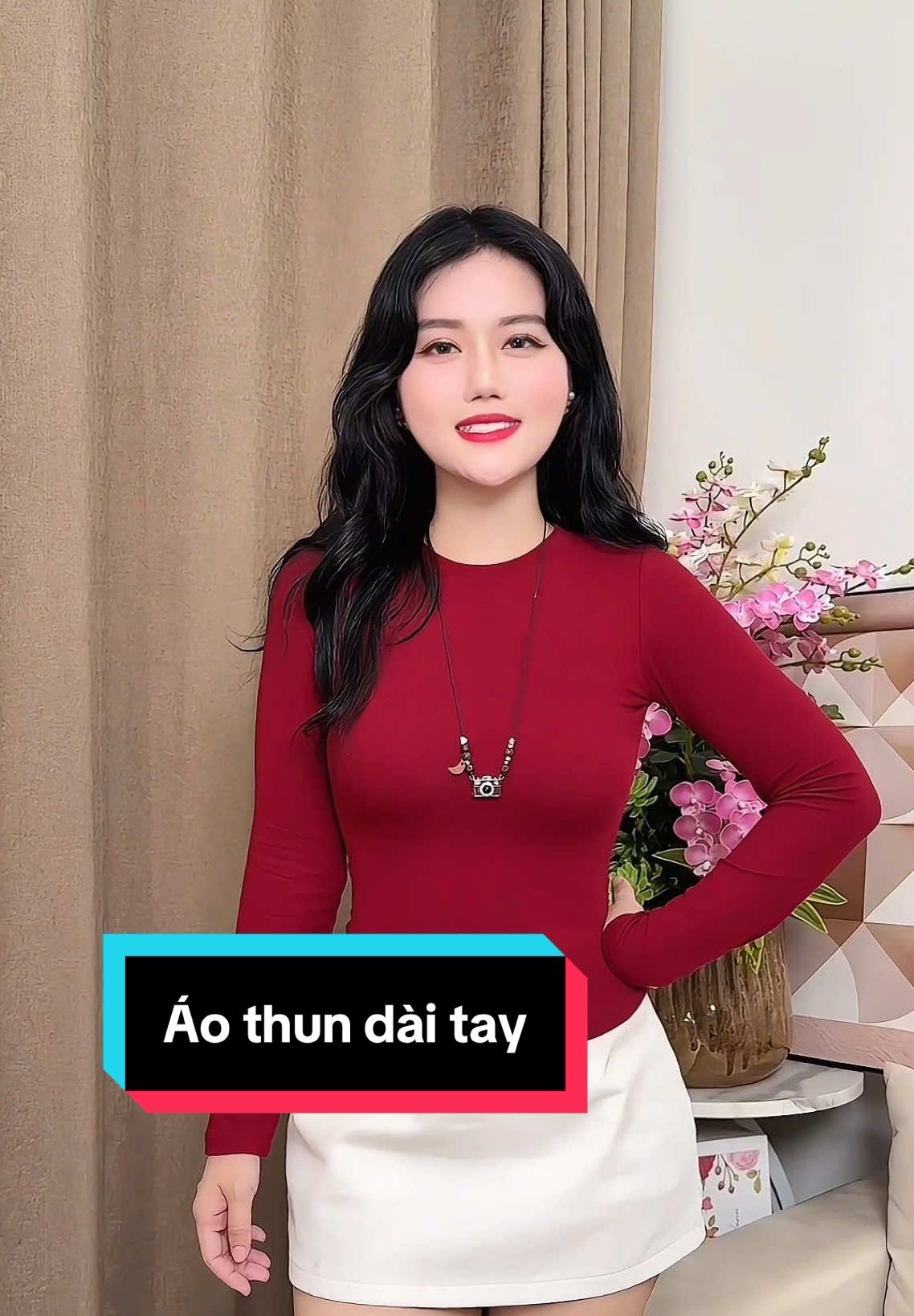 Áo thun cổ tròn dài tay #aothun #aocotron #trending #viral #hienhoidieu 