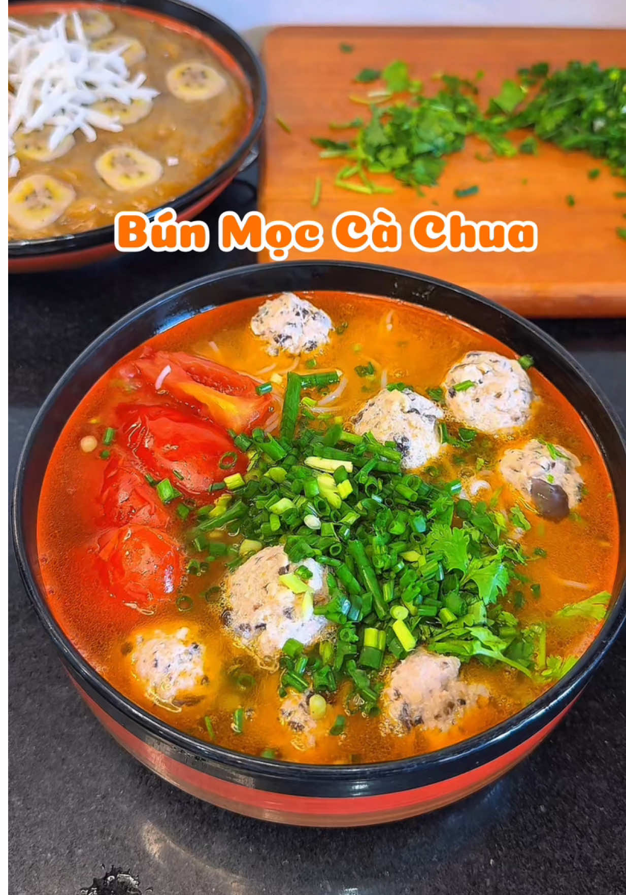 Bún mọc cà chua #diepthichnau888 #xuhuong #nauancungtiktok #fyp #bunmoccachua 