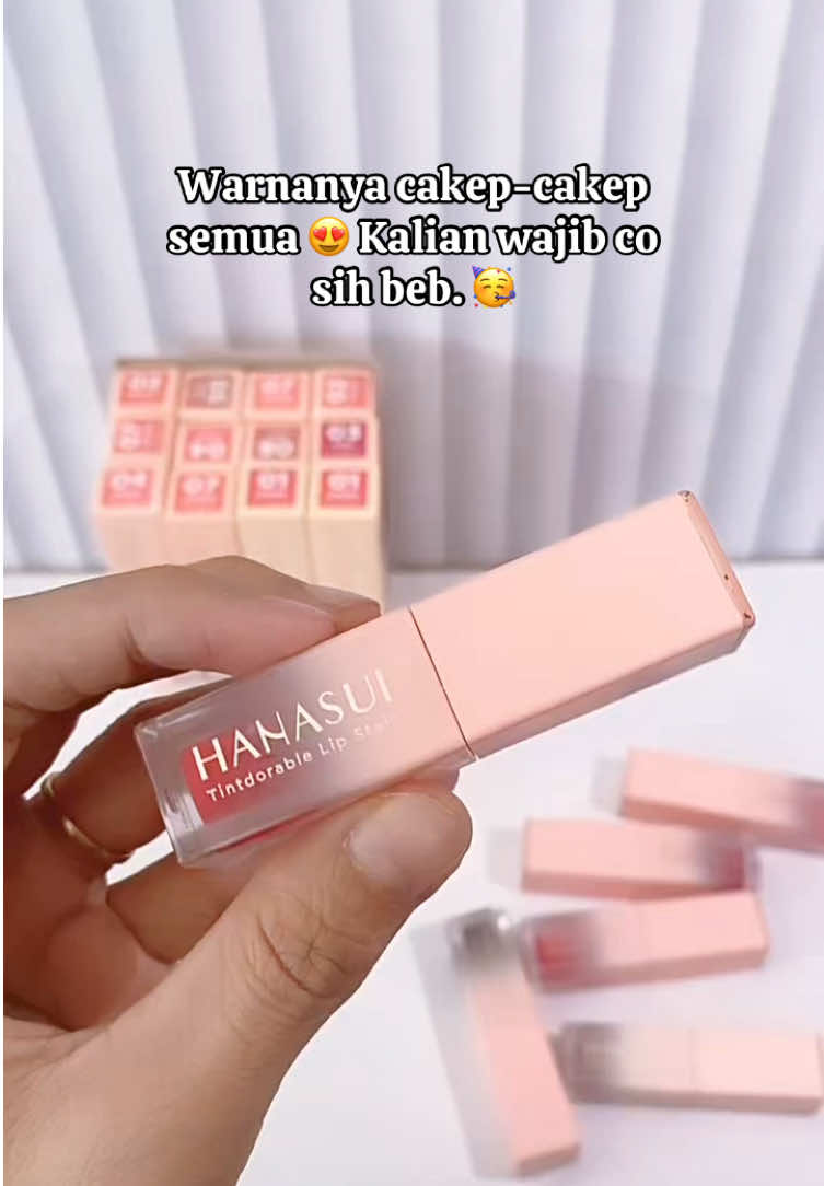 #hanasui #liptint #liptintviral #hanasuiskincare #promomakangajian 