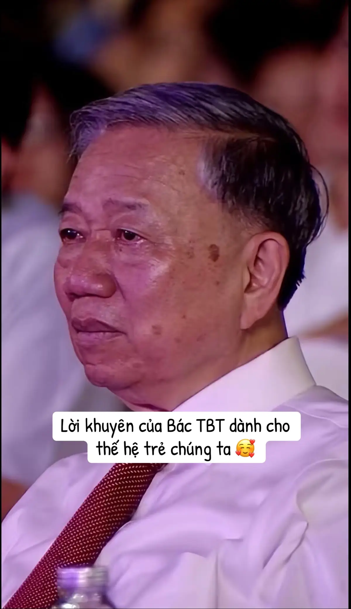Lời khuyên chân thành cảm Bác TBT Tô Lâm dành cho thế hệ trẻ chúng ta 🥰 #tbttolam #vietnam #vietnamtoiyeu #thehetrevietnam #bodoicuho 