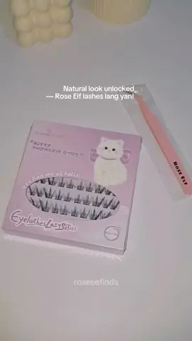Elevate your Lash Game: The art of eyelash extensions! Sobrang natural look lang kapag Rose Elf Lashes ang gamit mo. #roseelflashes #eyelashextensions #glueeyelashes #eyelashclusters   #creatorsearchinsights 