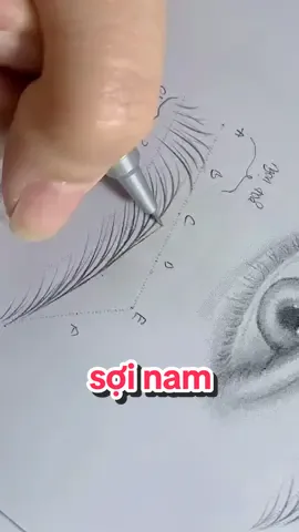 cấu trúc sợi lưng lông mày nam !  #dieukhacmaynam #hocsoihairstrockers #pmu #hocvienphunxamthammylymbeauty 