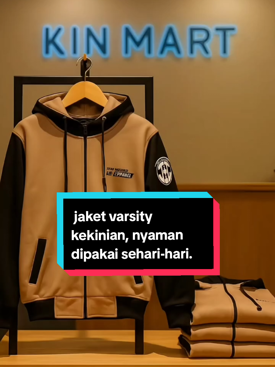 Rekomendasi jaket varsity kekinian, nyaman dipakai sehari-hari. #JaketHoodiePria  #OOTDPriaKekinian  #StreetwearIndonesia  #FashionPriaMurah  #FYPStyle 