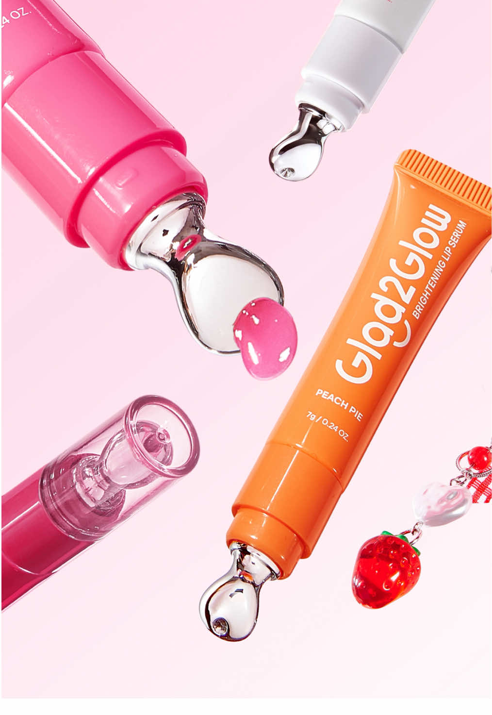 Say hello to your new lip crush 👋🏻 G2G BRIGHTENING LIP SERUM Here’s why you’ll love it: 💋 Bibir tampak lebih fresh & sehat seketika 💖 Kelembapan tahan lama, no more kering-kering 🌸 Membantu mencerahkan tampilan bibir kusam ✨ Juicy & plump look hanya dalam 3 detik  Plus, packaging-nya super cute dengan matching charm yang bisa digantung di mana aja 🎀 Available now at Glad2Glow official online store 🛍️ #glad2glow #g2g 
