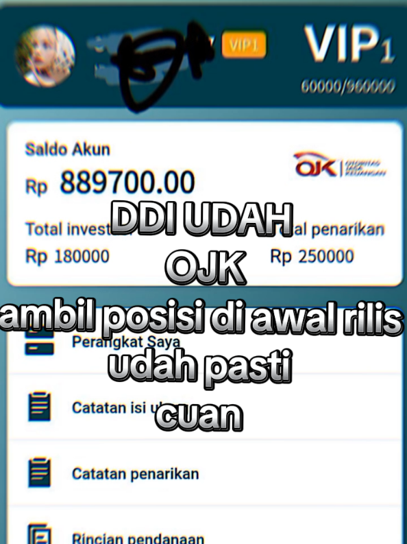 #CapCut investasi OJK #foryou #fyp 